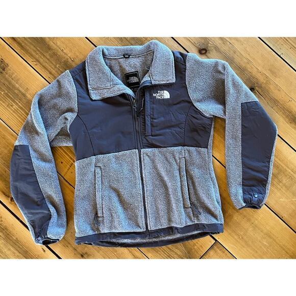 The North Face Women's Denali Fleece Zip Jacket. SMALL. Purple/grey. polartec - Picture 1 of 7